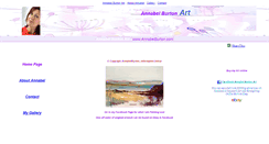 Desktop Screenshot of annabelburton.com